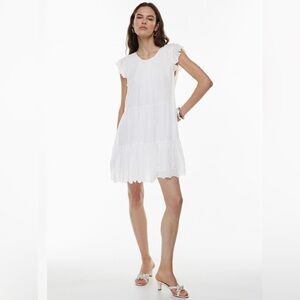 Wilfred Ivory Blouse with Ruffle Detail